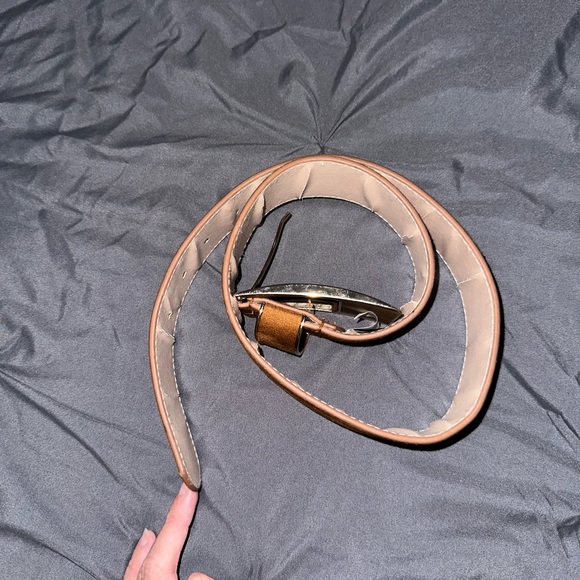 Brown Leather Belt - Picture 3 of 3